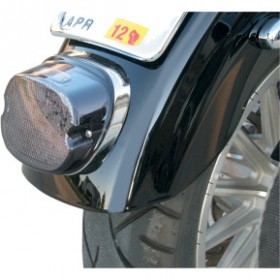 DRAG SPECIALTIES TAILLIGHT - TOP TAG LIGHT - SMOKE # 2010-0769