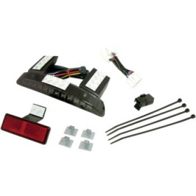DRAG SPECIALTIES RUNNING/BRAKE LIGHT ASSEMBLY - SMOKE LENS # 2010-0917