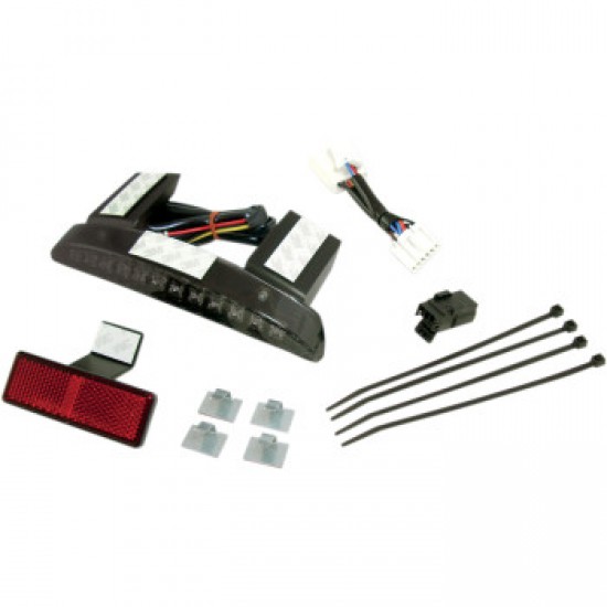 DRAG SPECIALTIES RUNNING/BRAKE LIGHT ASSEMBLY - SMOKE LENS # 2010-0917 DRAG SPECIALTIES RUNNING/BRAKE LIGHT ASSEMBLY - SMOKE LENS # 2010-0917