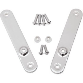DRAG SPECIALTIES TURN SIGNAL RELOCATION MOUNT - CHROME # 2020-0396