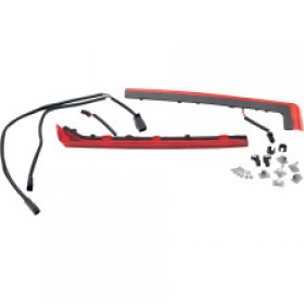 DRAG SPECIALTIES SIDE LIGHT KIT - RED LENS # 2040-0346