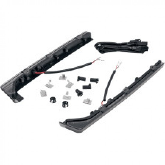 DRAG SPECIALTIES SIDE LIGHT KIT - SMOKE LENS # 2040-0348 DRAG SPECIALTIES SIDE LIGHT KIT - SMOKE LENS # 2040-0348