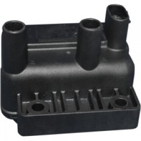 DRAG SPECIALTIES DUAL-FIRE IGNITION COIL - HARLEY DAVIDSON - BLACK # 2102-0333