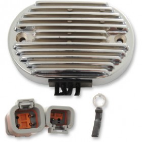 DRAG SPECIALTIES REGULATOR - FX/FLST 07 - CHROME # 2112-0804