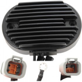 DRAG SPECIALTIES REGULATOR - FX/FLST - 07 - BLACK # 2112-0809