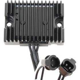 DRAG SPECIALTIES REGULATOR BLACK - 09-19 XL # 2112-0831