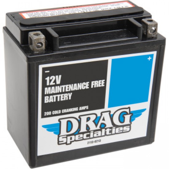 DRAG SPECIALTIES AGM BATTERY - YTX14LBS # 2113-0213