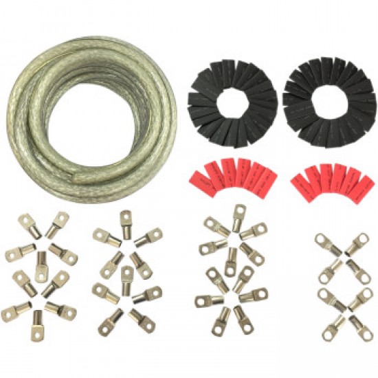 DRAG SPECIALTIES CUSTOM BATTERY CABLE KIT - HARLEY DAVIDSON - CLEAR # 2113-0671 DRAG SPECIALTIES CUSTOM BATTERY CABLE KIT - HARLEY DAVIDSON - CLEAR # 2113-0671