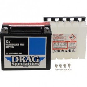 DRAG SPECIALTIES BATTERY - YTX20HLBSFT # 2113-0781