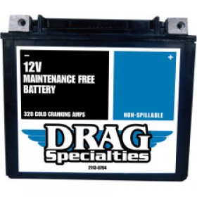 DRAG SPECIALTIES AGM BATTERY - YTX20HL FT # 2113-0794
