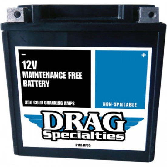 DRAG SPECIALTIES AGM BATTERY - CTX30L FT # 2113-0795