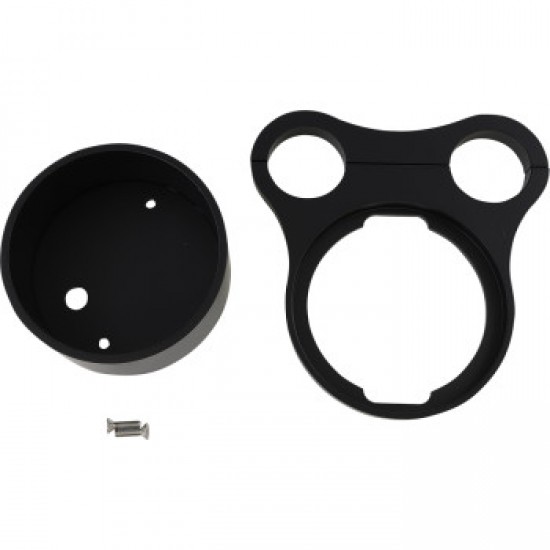 DRAG SPECIALTIES 1.5 T-BAR GAUGE MOUNT - GLOSS BLACK - FOR OEM GAUGE # 2210-0562 DRAG SPECIALTIES 1.5 T-BAR GAUGE MOUNT - GLOSS BLACK - FOR OEM GAUGE # 2210-0562