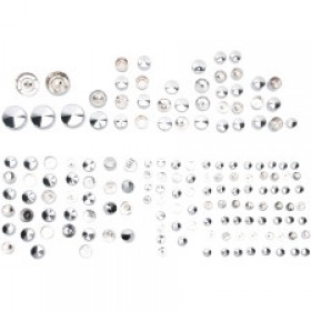 DRAG SPECIALTIES COVER BOLT - CHROME # 2401-0689
