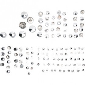 DRAG SPECIALTIES COVER BOLT - CHROME # 2401-0692