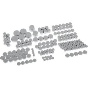 DRAG SPECIALTIES COVER BOLT - CHROME # 2401-0693 