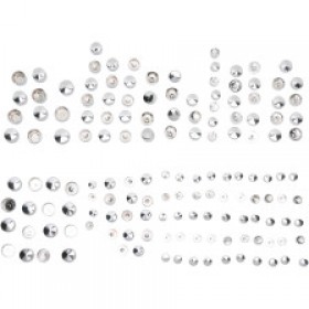 DRAG SPECIALTIES COVER BOLT - CHROME # 2401-0695