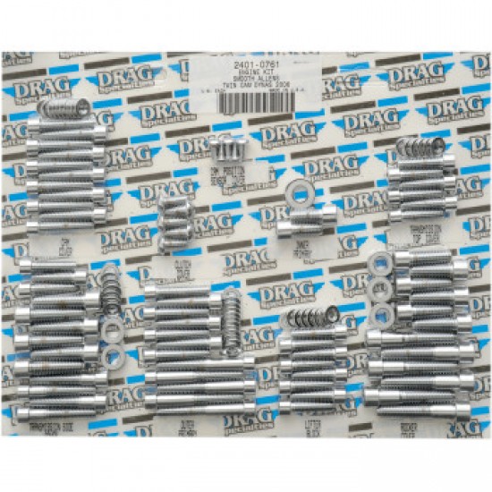 DRAG SPECIALTIES BOLT KIT - MOTOR - SMOOTH - FXD # 2401-0761 DRAG SPECIALTIES BOLT KIT - MOTOR - SMOOTH - FXD # 2401-0761