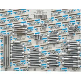 DRAG SPECIALTIES BOLT KIT - MOTOR - KNURLED - SOFTAIL # 2401-0762