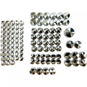 DRAG SPECIALTIES COVER BOLT - CHROME # 2404-0982