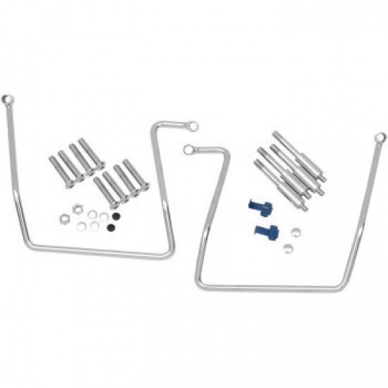DRAG SPECIALTIES SADDLEBAG SUPPORT - CHROME - FXD 91-17 # 3501-0258 DRAG SPECIALTIES SADDLEBAG SUPPORT - CHROME - FXD 91-17 # 3501-0258