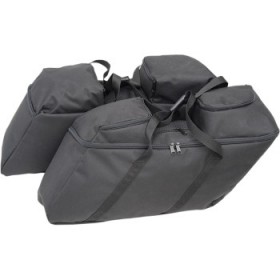 DRAG SPECIALTIES SADDLEBAG LINERS - BLACK - FL 14-22 # 3501-0942