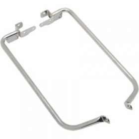 DRAG SPECIALTIES SADDLEBAG SUPPORT BRACKETS - CHROME - FL 14-23 # 3501-1041