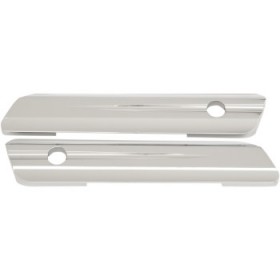DRAG SPECIALTIES HINGE COVERS - CHROME - FL 14-24 # 3501-1087