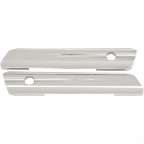 DRAG SPECIALTIES HINGE COVERS - CHROME - FL 14-24 # 3501-1087 DRAG SPECIALTIES HINGE COVERS - CHROME - FL 14-24 # 3501-1087
