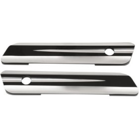 DRAG SPECIALTIES HINGE COVERS - BLACK - FL 14-24 # 3501-1088