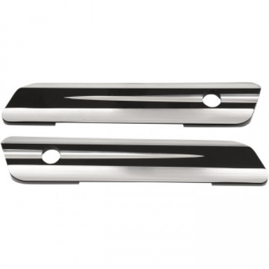 DRAG SPECIALTIES HINGE COVERS - BLACK - FL 14-24 # 3501-1088 DRAG SPECIALTIES HINGE COVERS - BLACK - FL 14-24 # 3501-1088