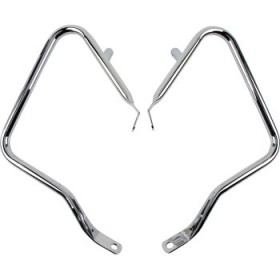 DRAG SPECIALTIES SADDLEBAG SUPPORT KIT - CHROME - FLT 14-23 # 3501-1241 