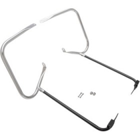 DRAG SPECIALTIES SADDLEBAG SUPPORT KIT - CHROME - FL 97-08 FLT # 3501-1243