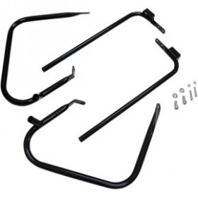 DRAG SPECIALTIES SADDLEBAG SUPPORT KIT - BLACK - FL 97-08 # 3501-1244