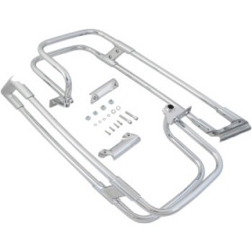 DRAG SPECIALTIES SADDLEBAG GUARD RAILS - CHROME - FL 14-24 # 3501-1245