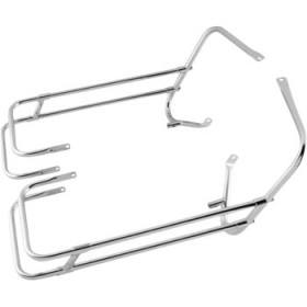 DRAG SPECIALTIES SADDLEBAG RAIL - CHROME - FL 97-08 # 3501-1249