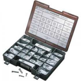 DRAG SPECIALTIES HEAD BOLT ASSORTMENT - HEX - COARSE-THREAD - KIT # DS-190600