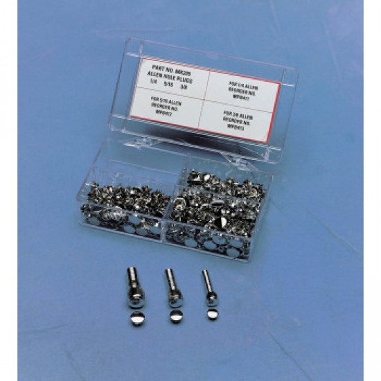 DRAG SPECIALTIES ASSORTMENT - SOCKET HEAD PLUG - TRAY # DS-190979