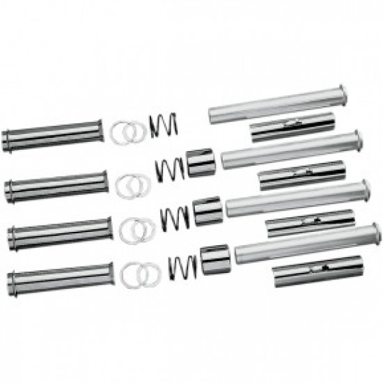DRAG SPECIALTIES PUSHROD TUBE KIT - BIG TWIN # DS-193760