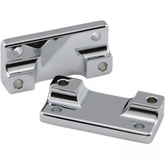 DRAG SPECIALTIES FENDER-TO-FORK ADAPTERS - CHROME # DS-222128 DRAG SPECIALTIES FENDER-TO-FORK ADAPTERS - CHROME # DS-222128