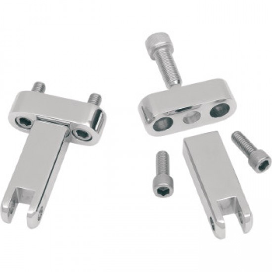 DRAG SPECIALTIES PASSENGER PEG MOUNTS - CHROME - FLH/FLT # DS-243659 DRAG SPECIALTIES PASSENGER PEG MOUNTS - CHROME - FLH/FLT # DS-243659