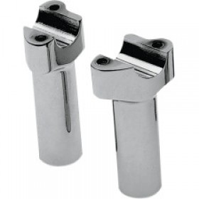DRAG SPECIALTIES RISERS - BUFFALO - 4-1/2 - CHROME # DS-290111