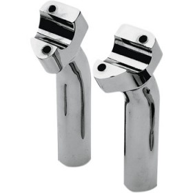 DRAG SPECIALTIES RISERS - BUFFALO - 5-1/2 - CHROME # DS-290112