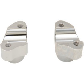 DRAG SPECIALTIES RISERS - BUFFALO - 1-1/2 - CHROME # DS-290113