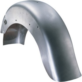 DRAG SPECIALTIES SMOOTH REAR FENDER - WITHOUT TAILLIGHT/TURN SIGNAL MOUNT - STEEL # DS-380055