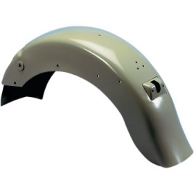 DRAG SPECIALTIES SMOOTH REAR FENDER - WITH TAILLIGHT MOUNT/NO TURN SIGNAL MOUNT INDENTS - STEEL # DS-380069