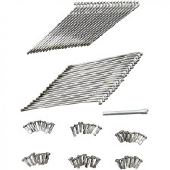 DRAG SPECIALTIES SPOKE SET - FRONT - CHROME - 8-1/4 # DS-380139 DRAG SPECIALTIES SPOKE SET - FRONT - CHROME - 8-1/4 # DS-380139