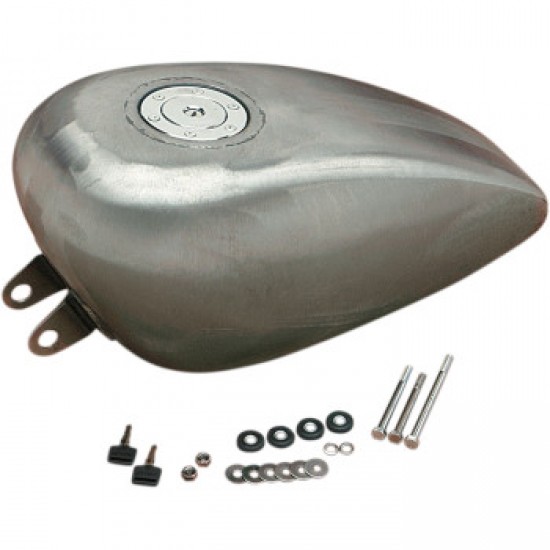 DRAG SPECIALTIES GAS TANK WITH CHROME AERO-STYLE GAS CAP - 3.3 GALLONS - SPORTSTER # DS-390340 DRAG SPECIALTIES GAS TANK WITH CHROME AERO-STYLE GAS CAP - 3.3 GALLONS - SPORTSTER # DS-390340