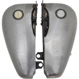 DRAG SPECIALTIES FAT BOB STYLE GAS TANKS - FLATSIDE - 6 GALLON # DS-391234