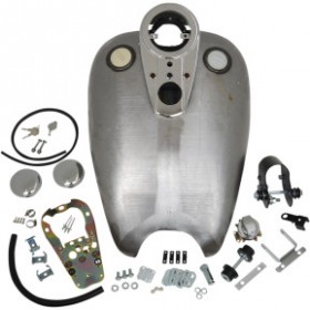 DRAG SPECIALTIES EXTENDED DASH TANK KIT - QUICKBOB - SPORTSTER # DS-391348
