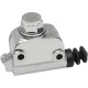 DRAG SPECIALTIES MASTER CYLINDER - REAR - CHROME # DS-530626